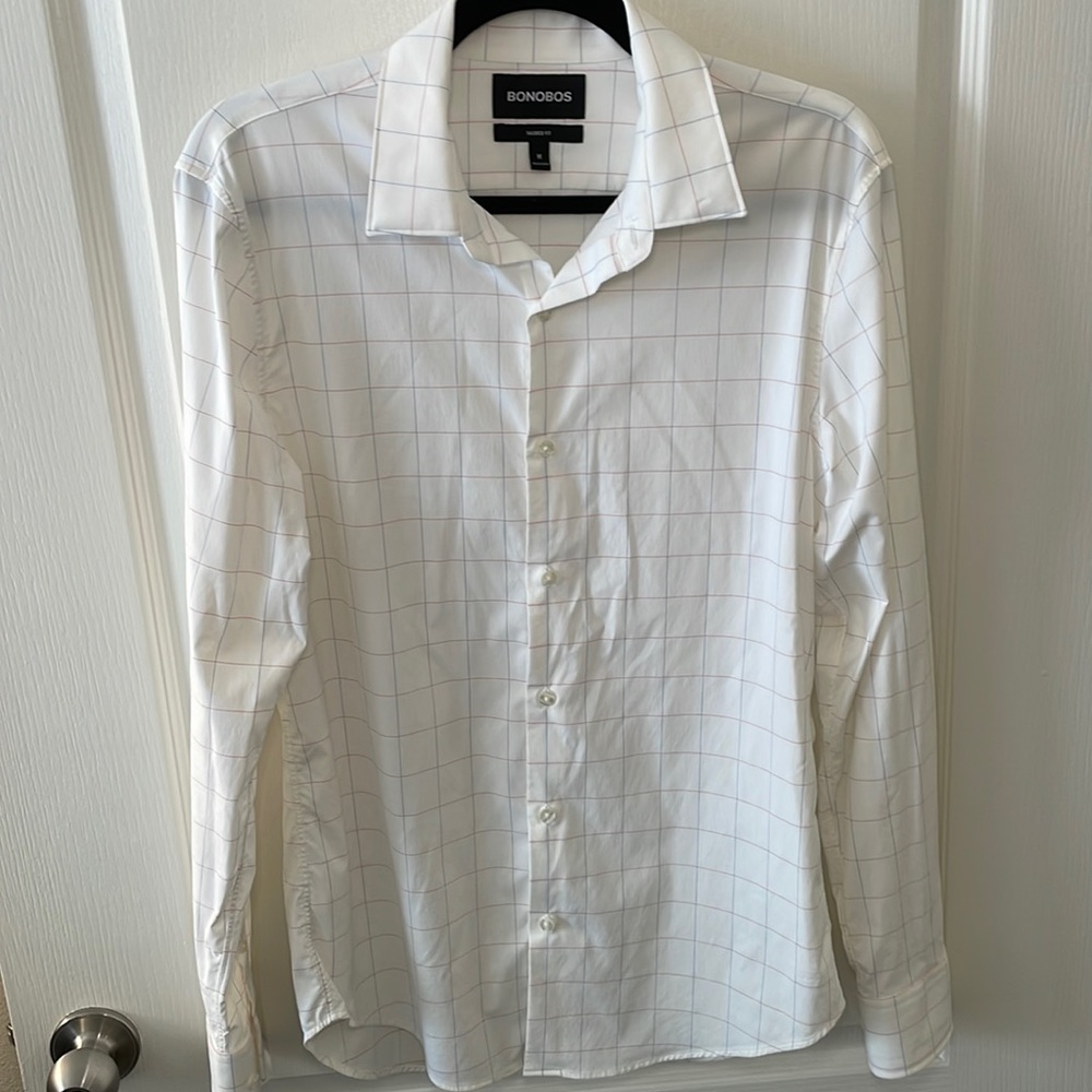 Bonobos tailored fit tech dress shirt